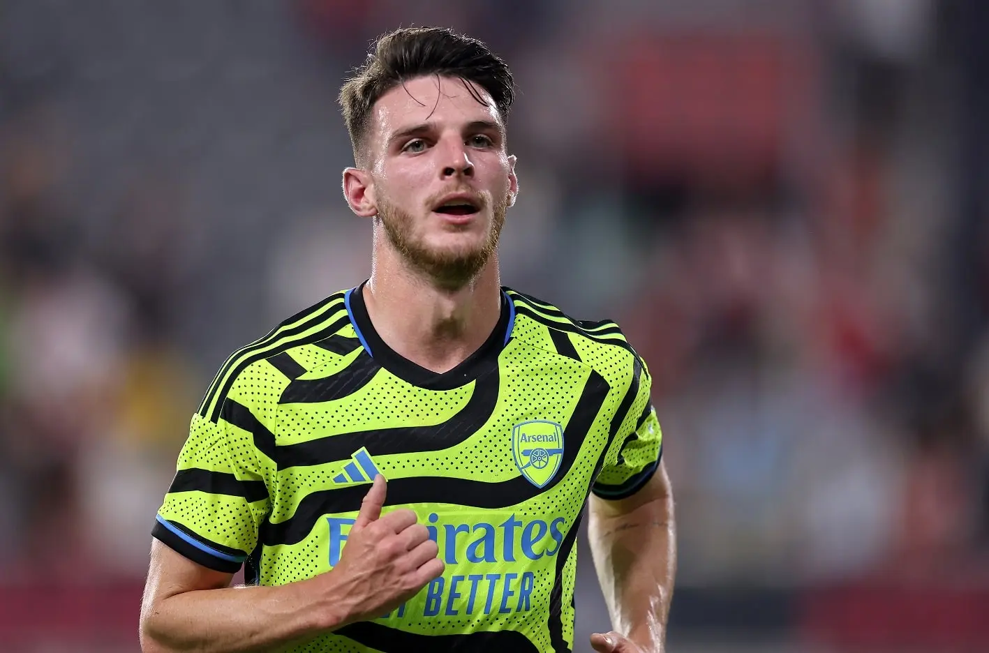 Declan Rice shares message after missing Barcelona vs Arsenal game
